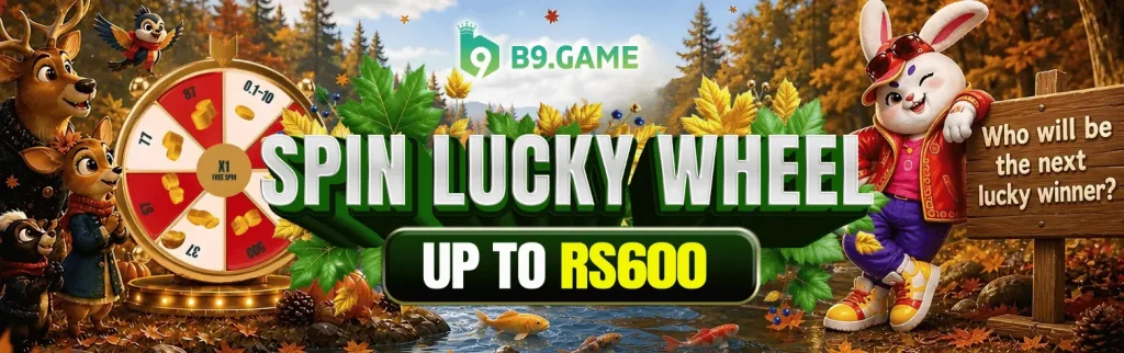 B9 Game Spin Wheel Offer